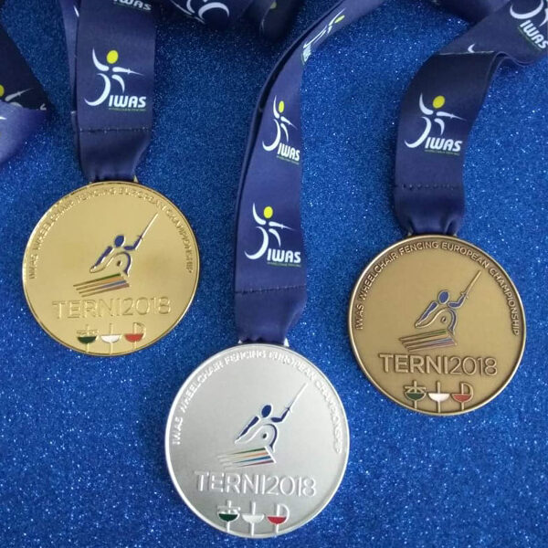 MEDAGLIE CAMPIONATI EUROPEI SCHERMA PARALIMPICA
